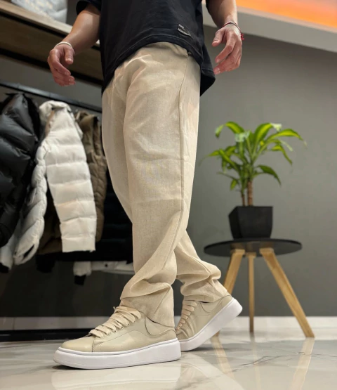 Pantalon de lino COLLIN