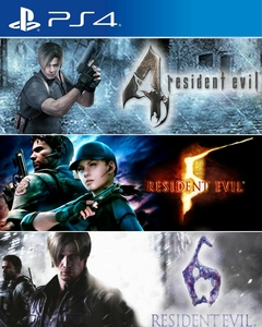 Resident Evil Triple Pack 4, 5 y 6