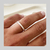 #606 - Anillo medio sin fin
