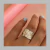 #H132 - Anillo Alquimia Grabado - comprar online