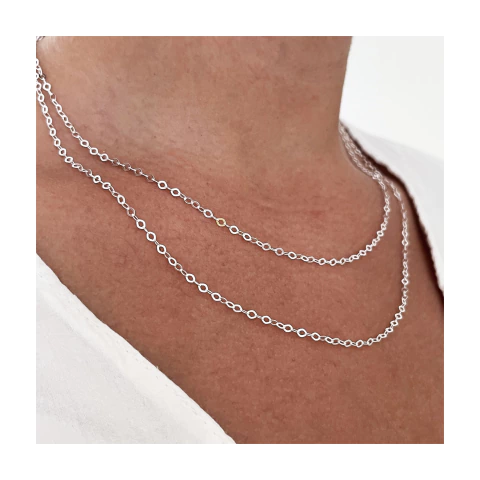 #Csd341 - Cadena rolo ovalada