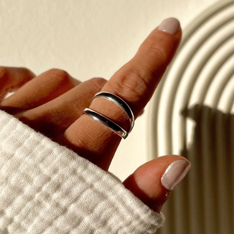 Anillo ginger - Plata 925