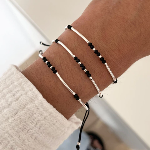 Pulsera barritas - Plata 925