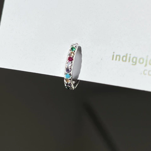 Individual - Huggie mila - Plata 925