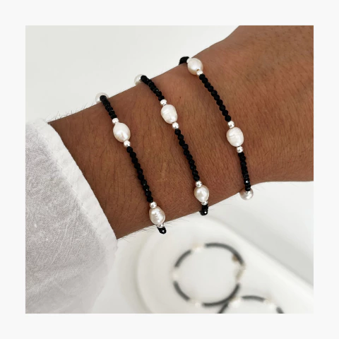 #P653 - Pulsera cristales