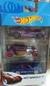 Hot Wheels Autos x 3 Mattel - Jugueteria Rubi