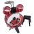 Bateria Musical Grande con Asiento ROJA O AZUL FAYDI - comprar online