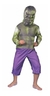 DISFRAZ INCREIBLE HULK ECONOMICO TALLE 0 EDAD 3-4 AÑOS NEW TOYS