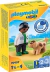 Playmobil 70407 1-2-3 Veterinario con perrito Intek