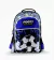 Mochila Footy Primaria Espalda18 Futbol Pop It Azul con Luz Art. F1793A