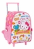 Mochila Hello Kitty Jardin Carro 12 pulg Art. 74301 Wabro