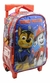Mochila Paw Patrol Jardin Carro 12 pulg Art. PW314 Cresko