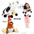 Peluche La Vaca Lola 70 cm Musical La Granja de Zenon Arbrex en internet