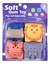 Cubos Animales de Goma x 4 para baño Soifer