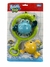 Set de Baño 2 Peces a Cuerda y Red de pesca Soifer