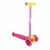 Monopatin 3 Ruedas con Luces Rosa Kuest Sebigus
