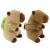 Peluche Capibara Carpincho con Mochia 20 cm Art. 615564-7 Woody Toys
