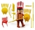 FLOKYS EL CACIQUE SIMIL PLAYMOBIL DIMARE - comprar online