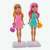 Luly Pocket 2 Muñequitas perfumadas con 12 Vestidos y Accesorios Ditoys en internet