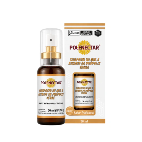 Composto de Extrato de Própolis e Mel em SPRAY • 30ml • Tradicional