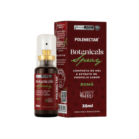 Botanicals • Composto de Mel e Extrato de Própolis - Sabor Romã • Spray