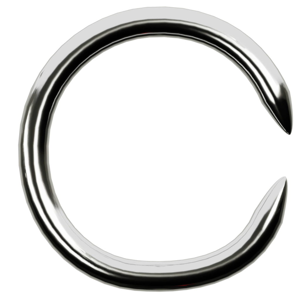 Loop Earcuff (Alpaca o Bronce)