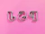 OUTLET LETRAS J-S-P 6 CM