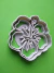 7168 flor 3: cortante+sello(2 piezas) - comprar online