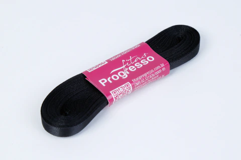 FITA CETIM SIMPLES CF001 7 MM COR 219 PRETO PECA 10 METROS