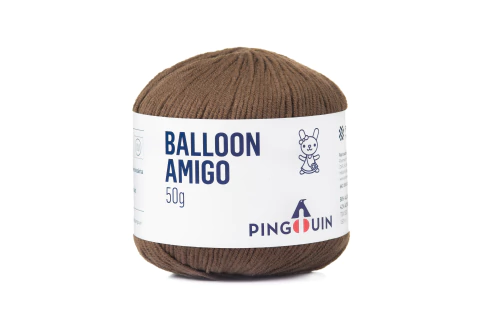 BALLOON AMIGO 50GR - COR 0716 - MARROM