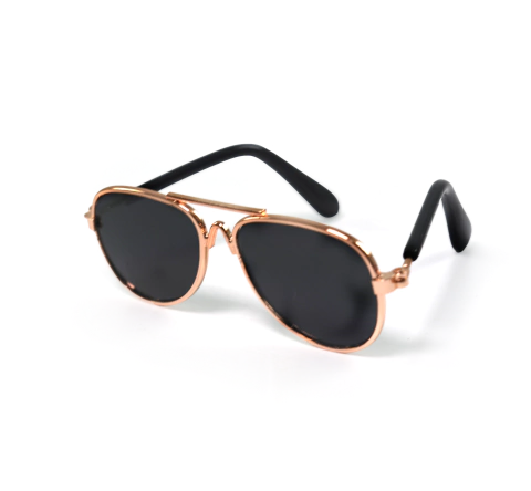 OCULOS PARA AMIGURUMI - METAL LENTE ESCURA