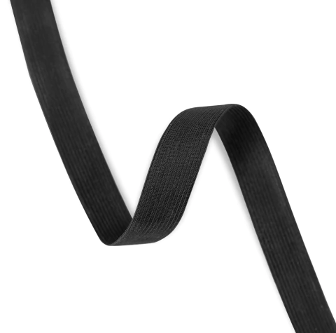 ELÁSTICO ZANOTTI JARAGUA N.20 - 19MM - PRETO - 25 METROS