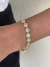 Pulseira prime Ariana banhado a ouro18k na internet