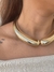 Choker aro gotas banhado a ouro18k - loja online