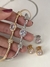 Conjunto fita prime oval com zircônias banhado a prata - comprar online