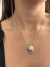 Colar duo banhado a prata e ouro18k - comprar online