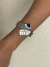 Bracelete fita banhado a prata - comprar online