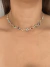 Choker losangos coloridos banhado a ouro18k - comprar online