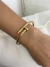 Bracelete prego banhado a ouro18k - comprar online