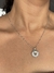 Colar com corações e zircônias banhado a prata - Cheias de Charme Joias - Acessórios da moda 