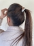 Acessório de cabelo banhado a prata