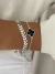 Pulseira setas banhado a prata - comprar online