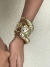Bracelete ondulado aberto banhado a ouro18k - comprar online