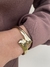 Bracelete folha P banhado a ouro18k - comprar online