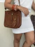 Bolsa grande marrom