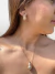 Conjunto gota com zircônias banhado a ouro18k - comprar online
