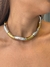 Colar e Choker dois banhos misturados - comprar online