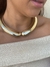 Choker aro gotas banhado a ouro18k - Cheias de Charme Joias - Semijoias da moda 