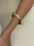 Bracelete bambu banhado a ouro18k - comprar online