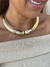 Choker aro gotas banhado a ouro18k - comprar online